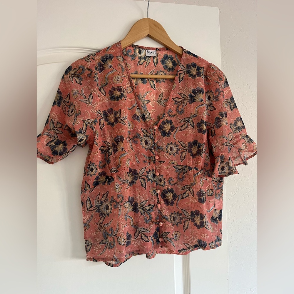 BILA 77 Floral Blouse